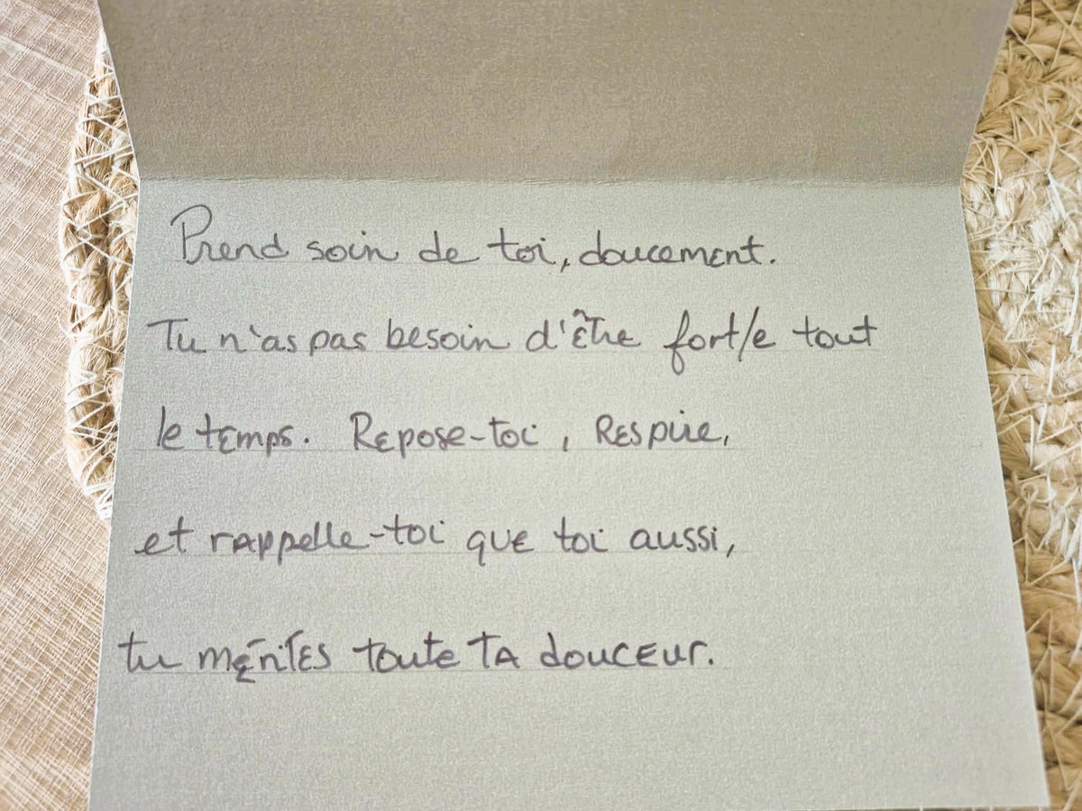 CARTES - Prends soin de toi xxx