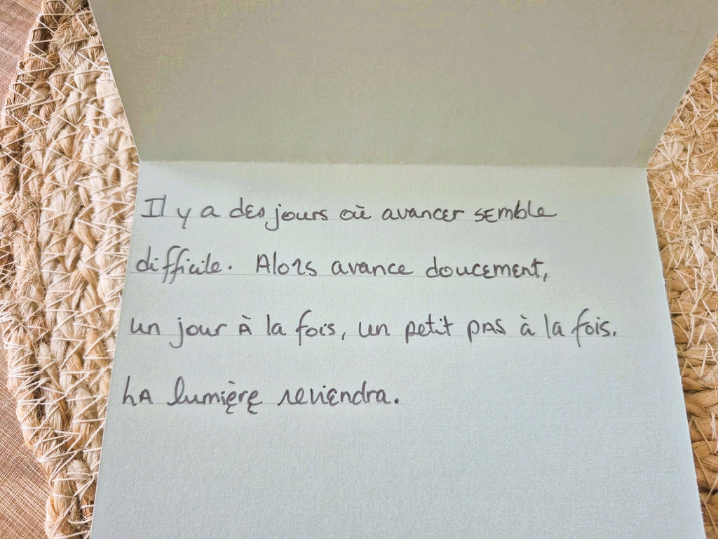 CARTES - Un jour à la fois ...