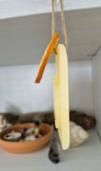 SUSPENSION artisanale en cire d’abeille — DOUCEUR NATURELLE
